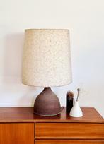 Vintage XL Brutalist keramiek tafellamp jaren 60 Krosselbach, Ophalen, Gebruikt, Vintage brutalist, Nvt