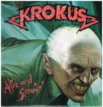Krokus – Alive And Screamin'  Originele LP Nieuw in Folie. beschikbaar voor biedingen