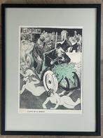 1906 L'auto de la morale - Camara da Leal litho vintage, Ophalen of Verzenden