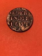 1 stuiver Nederl Indie 1821, Postzegels en Munten, Munten | Nederland, Ophalen, Vóór koninkrijk, Overige waardes, Losse munt
