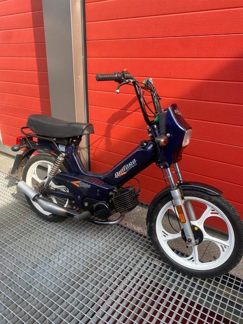 Tomos quadro E-start, Fietsen en Brommers, Brommers | Tomos, Gebruikt, Quadro, Maximaal 25 km/u, Ophalen