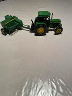 John Deere met balenpers, Hobby en Vrije tijd, Modelauto's | 1:32, Ophalen of Verzenden, Zo goed als nieuw, Overige typen