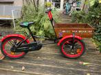 Kinder bakfiets, mini bakfiets, loeki, Fietsen en Brommers, Fietsen | Kinderfietsjes, Ophalen, Zo goed als nieuw, Minder dan 16 inch