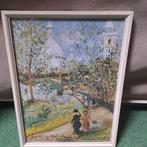 Schilderij maurice utrillo, Gebruikt, 50 tot 75 cm, Ophalen of Verzenden, Schilderij
