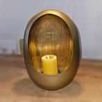Grote Egg XL Richmond windlicht 40 cm - zware kwaliteit, Huis en Inrichting, Ophalen, Zo goed als nieuw, Metaal, 25 tot 50 cm