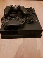 Playstation 4 met 2 controllers en 4 games, Spelcomputers en Games, Spelcomputers | Sony PlayStation 4, Ophalen, Gebruikt, Met 2 controllers