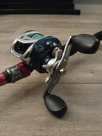 Reel hengel 210 cm met gevlochten lijn, Ophalen, Gebruikt, Werphengel