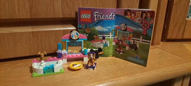 Lego Friends 41302 Puppy Pampering, Kinderen en Baby's, Speelgoed | Duplo en Lego, Zo goed als nieuw, Lego, Complete set, Ophalen of Verzenden