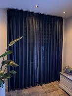 3 Sets Inbetween Gordijnen voor 3 Ramen, Huis en Inrichting, Stoffering | Gordijnen en Lamellen, Ophalen, 200 cm of meer, Zwart