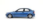 BMW E46 318 TI COMPAC BLAUW  2002 schaal 1/18 OTTO OT462, Verzenden, Nieuw, Auto, OttOMobile