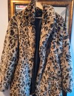 Nep Bontjas - Zo Goed Als Nieuw - Oversized, Bruin, Maat 42/44 (L), Zo goed als nieuw, Bershka