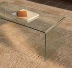 NIEUW Glazen Goossens design waterval tafel / salontafel, Huis en Inrichting, Ophalen, 100 tot 150 cm, Nieuw, 50 tot 100 cm