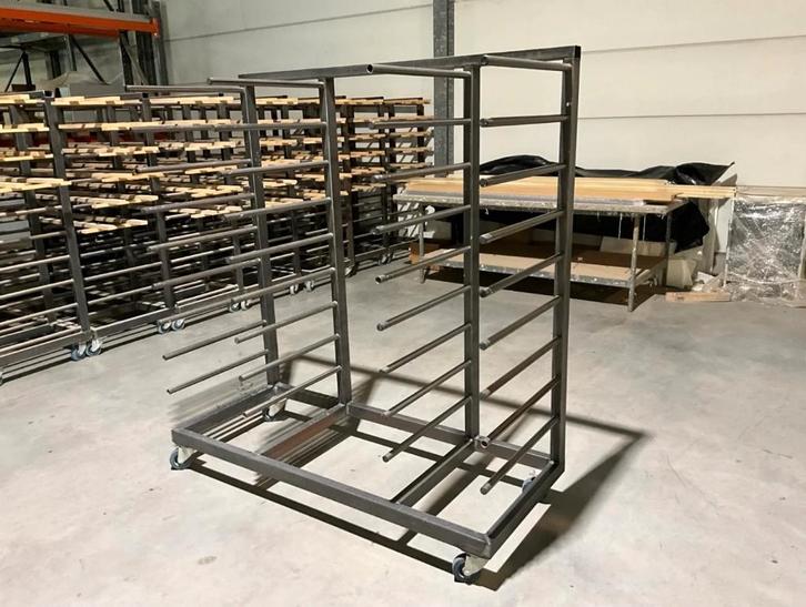 Draagarmkar - droogkar, Doe-het-zelf en Verbouw, Transportwagens, Gebruikt, Transportkar, 100 liter of meer, Ophalen of Verzenden