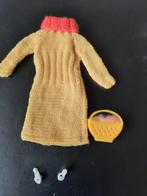 Barbie kleding gebreid jurk,tas,schoenen en hoody, Ophalen of Verzenden, Zo goed als nieuw, Barbie