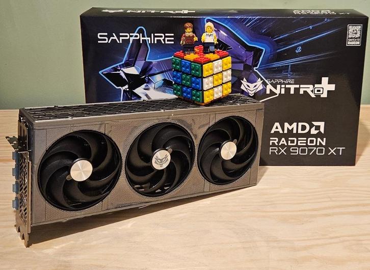 Sapphire Nitro+ Radeon RX 9070 XT Videokaart, Computers en Software, Videokaarten, Nieuw, AMD, PCI-Express 5.0, GDDR6, HDMI, DisplayPort