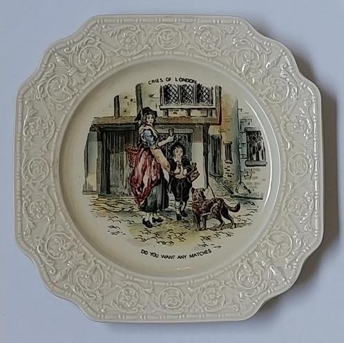 Bord van Crown Devon Fieldings - Cries Of London, jaren ‘60, Antiek en Kunst, Antiek | Wandborden en Tegels, Ophalen of Verzenden