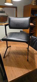 Ariadne Stoel Friso Kramer Auping Jaren 60, Huis en Inrichting, Zwart, Vintage, Ophalen of Verzenden, Eén