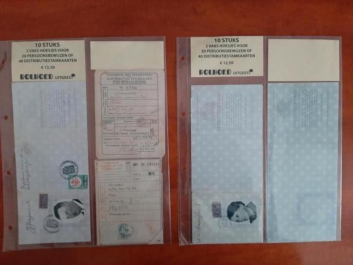 Persoonsbewijs, Verzamelen, Militaria | Tweede Wereldoorlog, Landmacht, Boek of Tijdschrift, Nederland, Ophalen of Verzenden