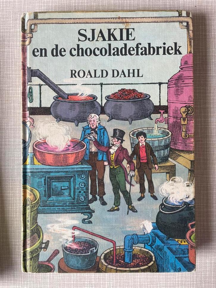 Sjakie en de Chocoladefabriek - Roald Dahl, Boeken, Kinderboeken | Jeugd | onder 10 jaar, Gelezen, Sprookjes, Ophalen of Verzenden