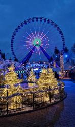 Walibi bright night tickets zondag 28 dec, Twee personen, Ticket of Toegangskaart
