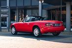 Mazda MX-5 1.6i (bj 1993), Auto's, Stof, Zwart, Cabriolet, 116 pk