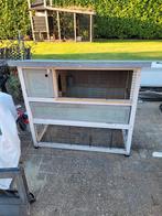 Konijnenhok met bovenverdieping, Ophalen, 90 cm of meer, Hok, Hamster