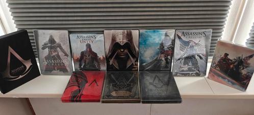 Assassins Creed Steelbooks o.a. van Ezio Assassin's, Verzamelen, Overige Verzamelen, Zo goed als nieuw, Ophalen of Verzenden