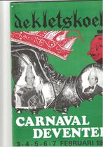 Deventer De Kletskoek Carnaval Deventer 1978 met 40 blz., Ophalen of Verzenden, Zo goed als nieuw