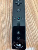 Zwarte Wii Remote MotionPlus Inside - Gebruikt, Spelcomputers en Games, Ophalen of Verzenden