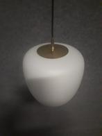 Vintage hanglamp, Huis en Inrichting, Ophalen, Glas, Minder dan 50 cm
