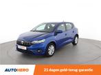 Dacia Sandero 1.0 TCe 90 Comfort l DY20303 l (bj 2022), Auto's, Dacia, Stof, Gebruikt, Met garantie (alle), Blauw