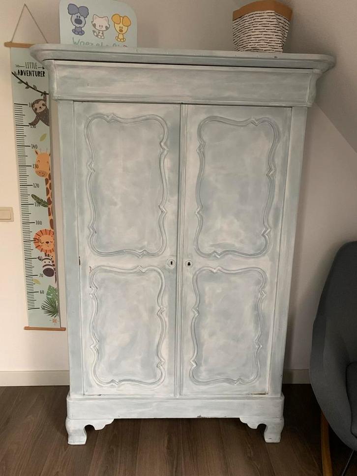 Antieke Biedermeier Kast - Prachtstuk!, Huis en Inrichting, Kasten | Kledingkasten, Gebruikt, 150 tot 200 cm, 100 tot 150 cm, 50 tot 75 cm