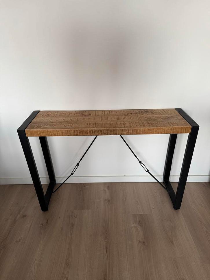 Mangohout Wandmeubel - 180cm, Antiek en Kunst, Antiek | Meubels | Tafels, Ophalen