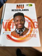Nieuw leerwerkboek Nu Nederlands 2F deel B, Nieuw, Overige wetenschappen, Ophalen of Verzenden