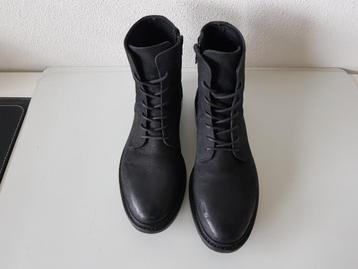 * Blackstone heren maat 41 zwarte leren boots laarzen ritsen beschikbaar voor biedingen