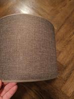 Taupe bruine lampenkap, Rond, Nieuw, Ophalen of Verzenden, Minder dan 25 cm