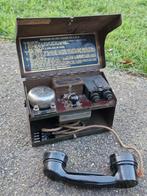 Militaire Veldtelefoon Set D Mk. V - WW2 Canada & Australië, Verzamelen, Ophalen of Verzenden, Landmacht, Overige gebieden, Overige typen