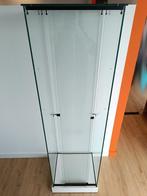 Glazen Vitrinekast met schuifdeuren, Ophalen, Minder dan 50 cm, 150 tot 200 cm, Glas