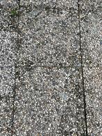 Grindtegels 50x50cm 11m2 gratis, Tuin en Terras, Tegels en Klinkers, Ophalen, Grind, 10 m² of meer, Terrastegels