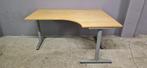 Ikea hoekbureau 160 x 120 met los aanbouwdeel 60 x 80 cm, Huis en Inrichting, Bureaus, Ophalen, In hoogte verstelbaar, Gebruikt