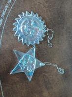 Zon en ster van glas! 5 euro, Ophalen of Verzenden