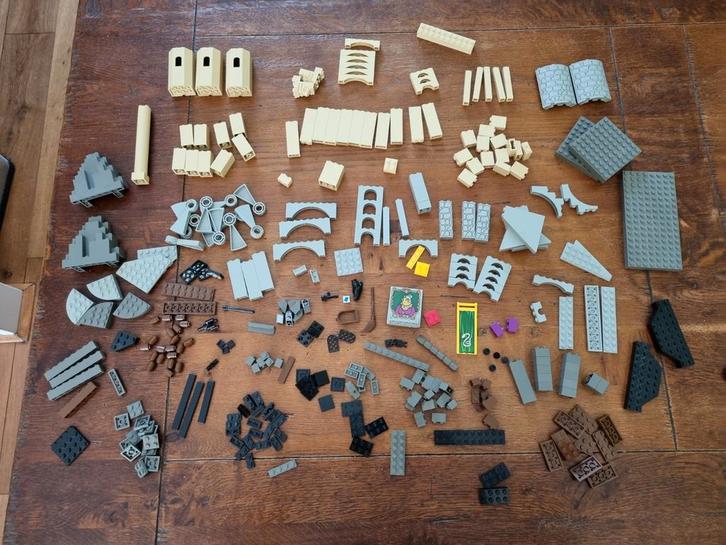 Lego harry potter,  kasteel, onderdelen,  4709, Kinderen en Baby's, Speelgoed | Duplo en Lego, Gebruikt, Lego, Losse stenen, Ophalen of Verzenden