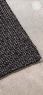 Kave Home zwart jute Madelin- vloerkleed 160 x 230 NIEUW!, Zwart, 150 tot 200 cm, Natuurlijk, Ophalen of Verzenden