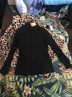 Zwarte blouse, Ophalen of Verzenden, Gedragen, Maat 38/40 (M), Zwart