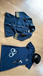 152 158 stewardes stewardessen jurk 38 40 s m politie, Kinderen en Baby's, Carnavalskleding en Verkleedspullen, Ophalen of Verzenden