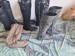 Partij dames laarzen maat 38, Kleding | Dames, Schoenen, Ophalen, Zo goed als nieuw, Zwart, Hoge laarzen