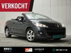 Peugeot 207 CC 1.6 VTi Cabrio/Airco/LMV/Windscherm/Weinig KM, Voorwielaandrijving, Stof, Gebruikt, Zwart