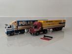 Tekno – Scania 142H “Polar Express” + Scania Ben Becker, Ophalen of Verzenden, Gebruikt, Bus of Vrachtwagen, Tekno