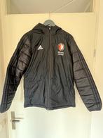Feyenoord winterjas - maat M, Kleding | Heren, Jassen | Winter, Ophalen of Verzenden, Zo goed als nieuw, Zwart