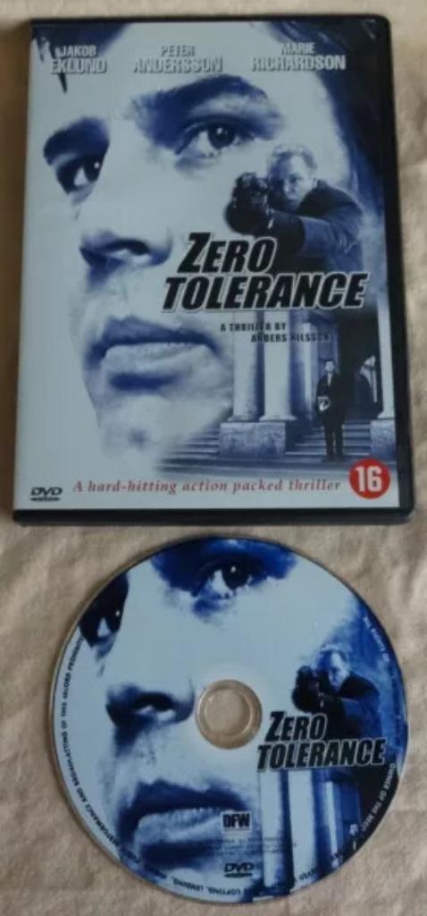 ZERO TOLERANCE dvd Ned ondertitels Swedish Audio REGIO 2 DVD, Cd's en Dvd's, Dvd's | Overige Dvd's, Zo goed als nieuw, Verzenden